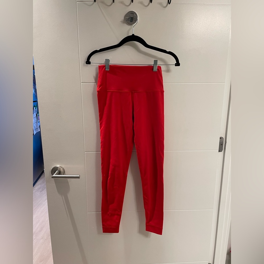 Set Active Red Leggings